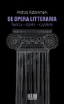 De opera litteraria - Andrzej Katzenmark
